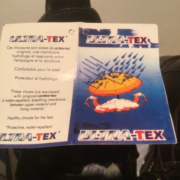 Winter Boots Burnished Oxblood Genuine Leather by Aldo Unused Size 12 - Picture 9 of 9